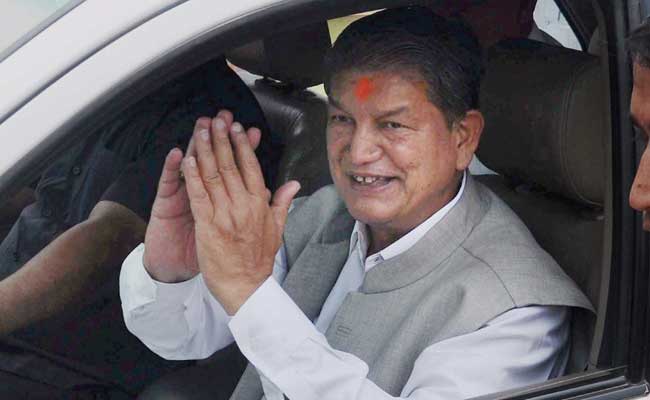 Uttarakhand Chief Minister Harish Rawat At CBI Office For Questioning On Sting