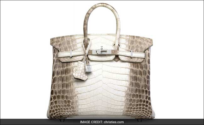 Diamond-Encrusted Hermes Handbag Sold For Record $300,000