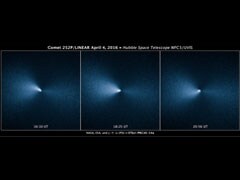 Hubble Captured Rare Images Of A Comet's Close Encounter With Earth