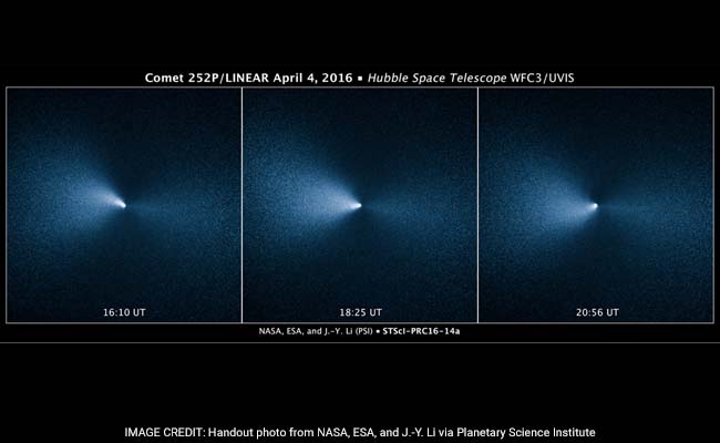 Hubble Captured Rare Images Of A Comet's Close Encounter With Earth