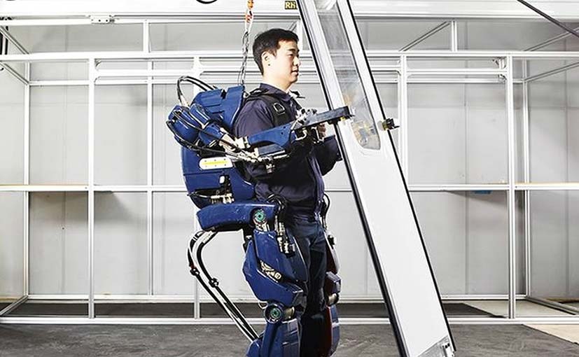 Hyundai Reveals 'Wearable Robot' Exoskeleton - CarandBike