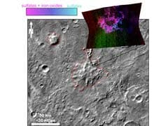 Volcanoes Erupted Under Ice Sheet On Ancient Mars