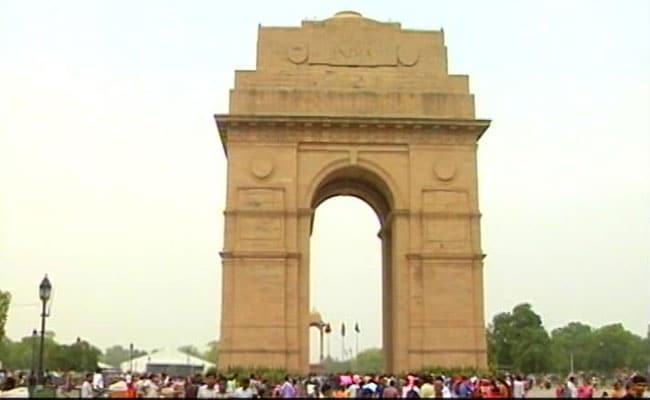 Partly Cloudy Morning In Delhi