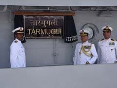 INS Tarmugli Commissioned Into Indian Navy In Visakhapatnam