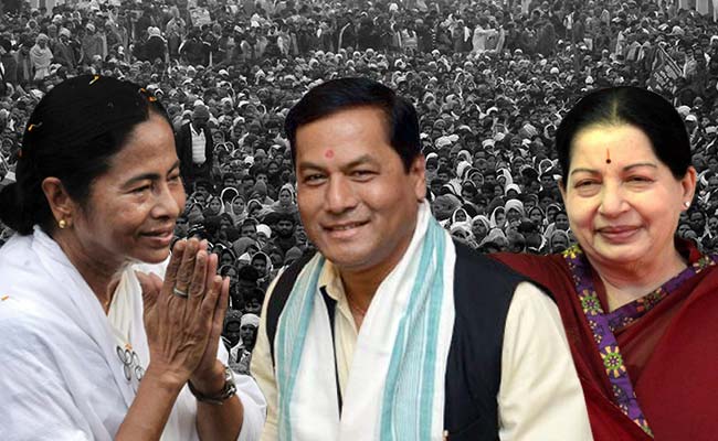 In 2016 state polls, BJP Took Assam, Jayalalithaa And Mamata Both Won Big