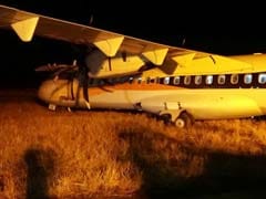 Jet Airways Plane Skids Off Runway At Indore Airport