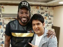 Kapil Sharma's 'New Friend' is None Other Than Chris Gayle