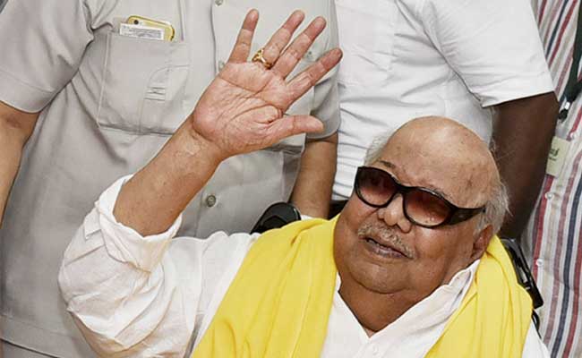 DMK Chief M Karunanidhi Is Doing Well, Says Son MK Stalin