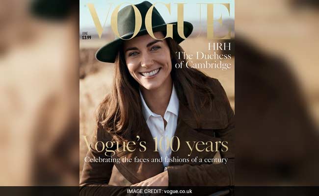 UK Royal Kate Appears On Cover Of Vogue's 100th Anniversary Edition