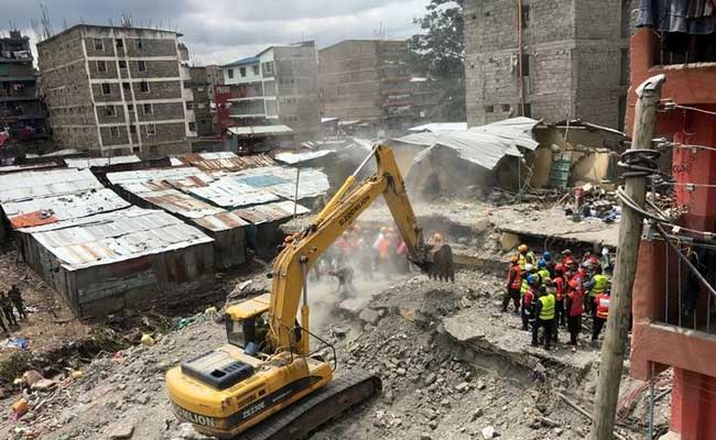 Number Of Deaths In Kenya Building Collapse Rises To 49: Police
