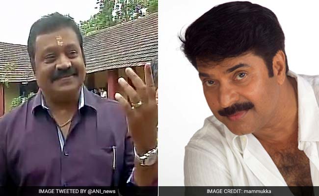 From Mammootty To Suresh Gopi, Superstars Queue Up To Vote In Kerala Polls