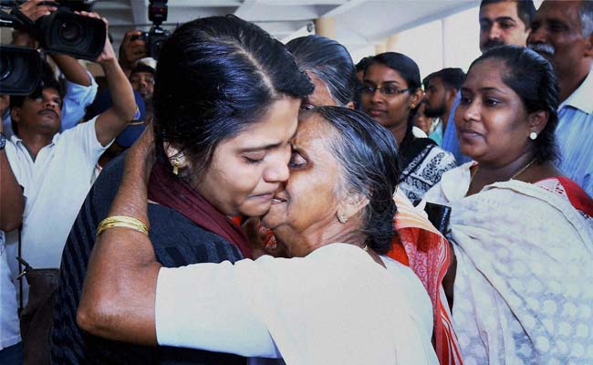 16 Keralites, Including Infants, Arrive Home From Libya