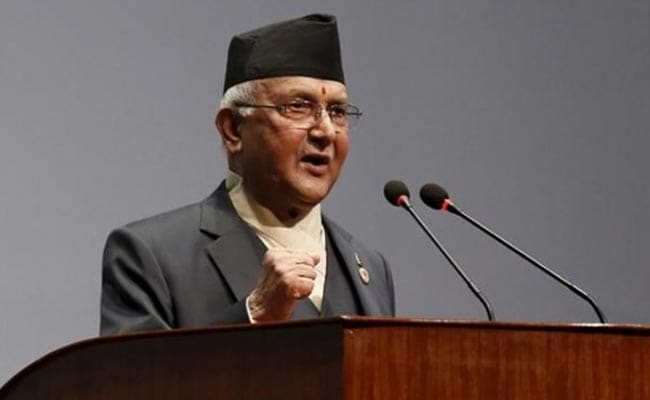 Nepal Prime Minister Oli Sees India's Hand Behind Toppling His Government
