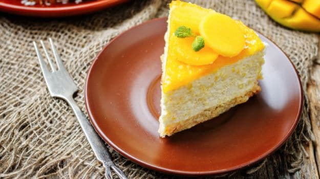 mango cheesecake