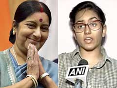 Sushma Swaraj Assures Help To Pak Girl Wanting To Become Doctor