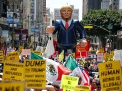 May Day Rally In Los Angeles Features Strong Anti-Trump Theme