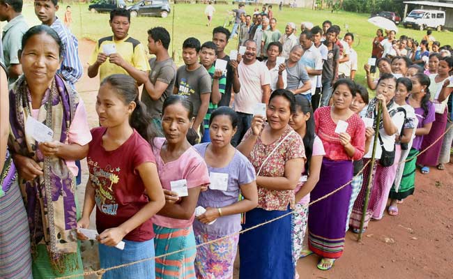 44 Percent Voting Till 1 Pm In Meghalaya