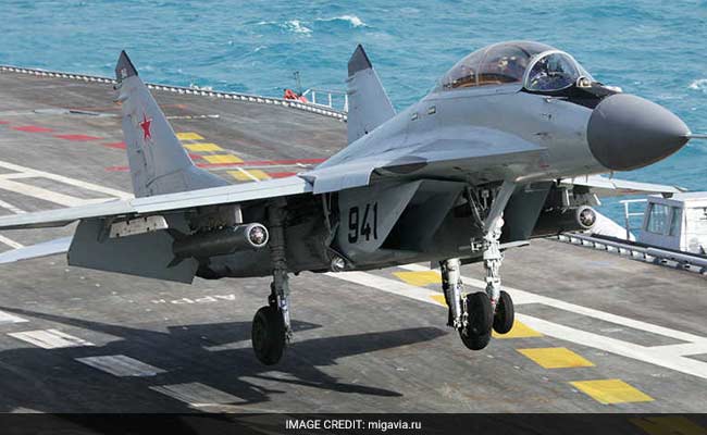 Navy MiG-29K Wreckage Indicates Missing Pilot Did Eject, Search Continues