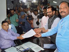 Mukhtar Abbas Naqvi Files Nomination For Rajya Sabha Seat From Jharkhand