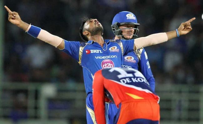 IPL 2016 : मुंबई इंडियंस की दिल्ली डेयरडेविल्स पर बड़ी जीत में चमके कृणाल पंड्या