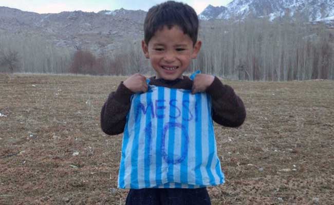 Threats Force Afghanistan Boy, Fan Of Messi, To Leave The Country