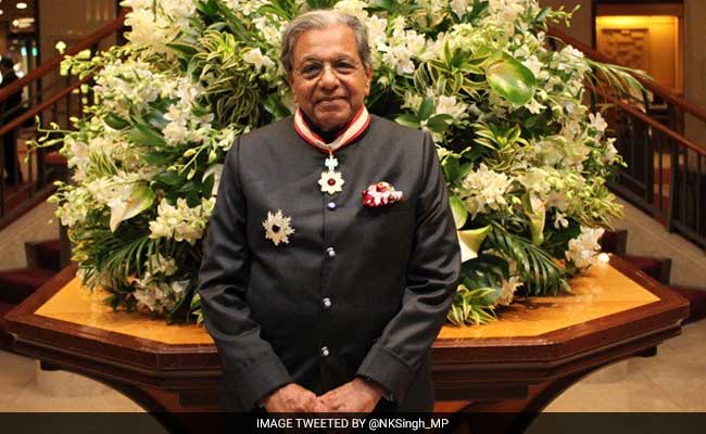 NK Singh Gets Japan's Second Highest National Award