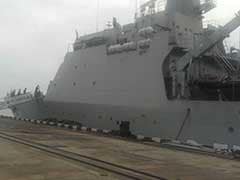 Indian Naval Ships Rush Relief Material To Cyclone-Hit Sri Lanka