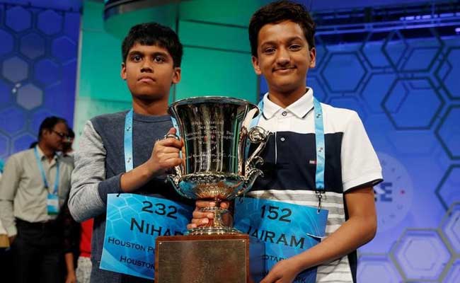 Indian-American Spellers Co-Champs In US Spelling Bee