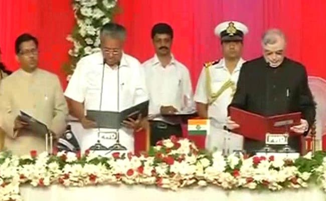 Pinarayi Vijayan, Toddy Tapper's Son, Takes Oath As Kerala Chief Minister