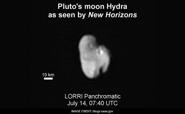 Pluto's Moon Hydra Has Pristine Water Ice