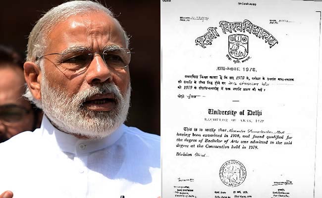 PM's Degree Authentic, No Pressure On Us: Delhi University