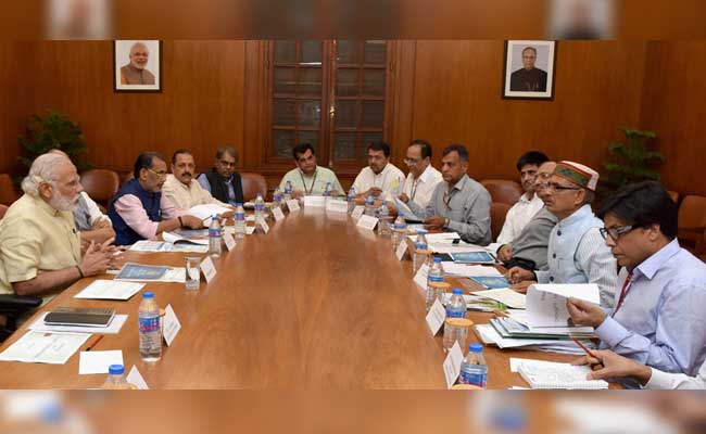 PM Modi Reviews Drought Situation In Madhya Pradesh