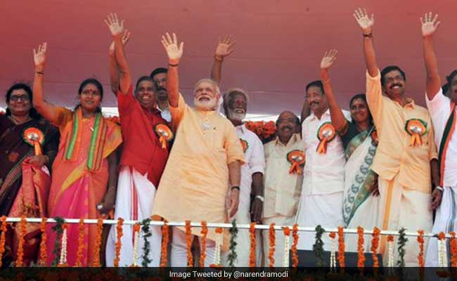 'Afraid of Solar Dhamaka': PM Modi's Dig At Congress In Kerala Rally