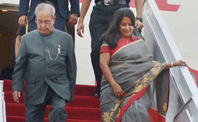 President Pranab Mukherjee Arrives In China To Boost Bilateral Ties