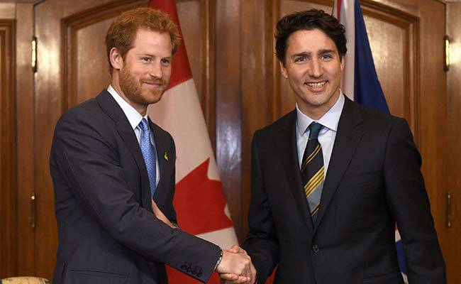 Prince Harry, Canada's Justin Trudeau Mark Wounded Soldiers Event