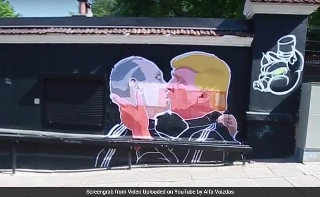 The Putin-Trump Kiss Being Shared Around The World