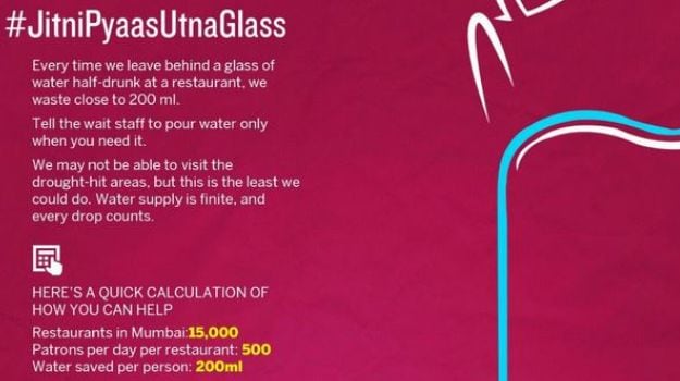 This is How You Can Help the Drought Situation: #JitniPyaasUtnaGlass