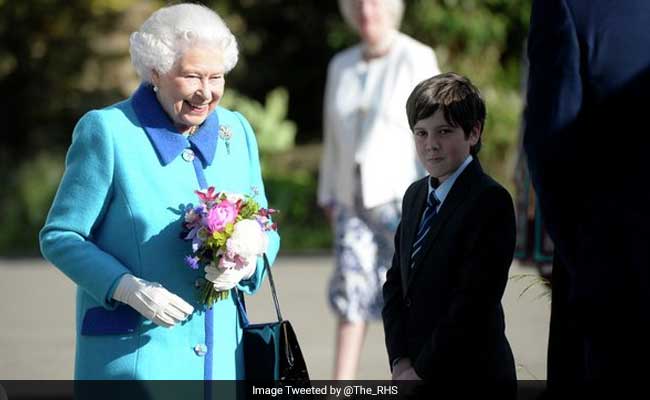 Britain's Queen Elizabeth's Delight At Winning A 50-Pound Supermarket Voucher