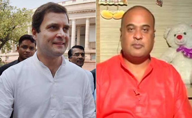 Rahul Gandhi Likes Servant-Master Relationship, says Himanta Biswa Sarma