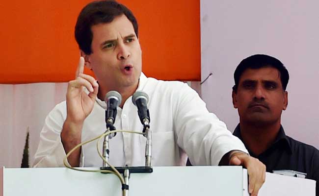 Those Opposing PM Modi, RSS Targeted With False Allegations: Rahul Gandhi