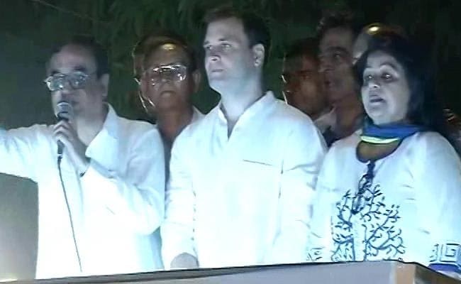 What's To Celebrate? Rahul Gandhi Asks PM Modi, Leads Protest March To Rajghat