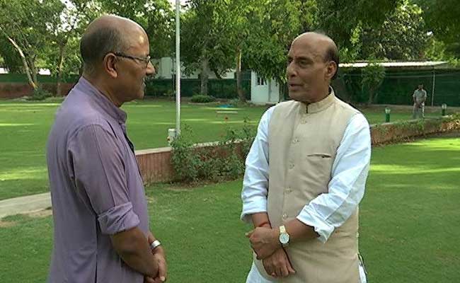 Walk The Talk With Home Minister Rajnath Singh: Highlights