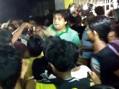 Chaos, Clashes At Jadavpur University; BJP's Roopa Ganguly Stopped From Entering Campus