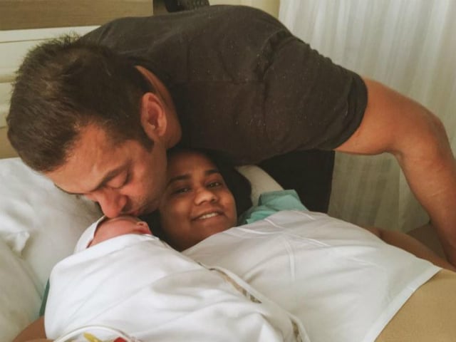 From Salman, an Adorable Picture of the Youngest Member of Khandaan