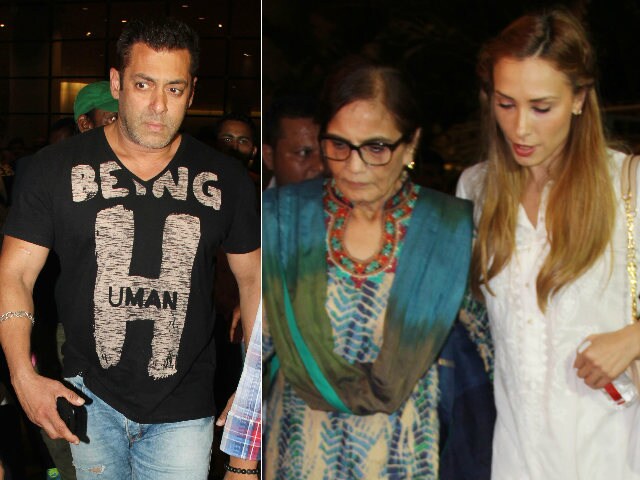 Salman Khan's Airport Entourage Included Iulia Vantur