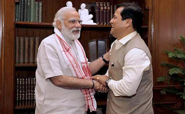 Sarbananda Sonowal Meets PM Modi, Discusses Government Formation In Assam