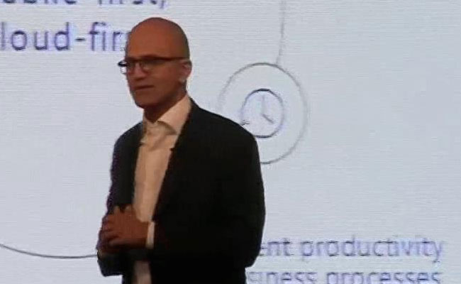 Microsoft Chief Satya Nadella Speaks On Digital Transformation In Delhi