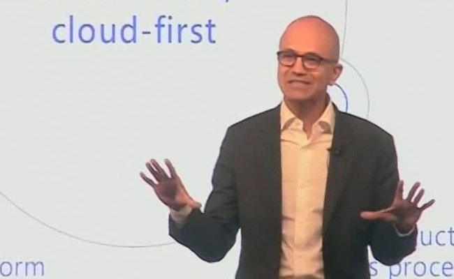 Microsoft Working To Make A Positive Impact In World: Satya Nadella