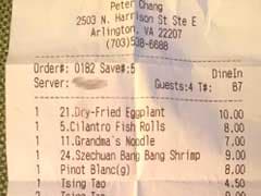Servers Trash Customers In Private Note On Check - Then Forget To Delete It