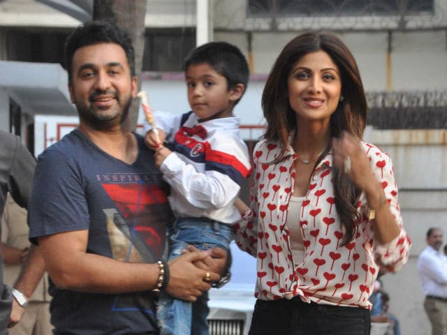 Shilpa Shetty's Son Viaan's Birthday Party Was in Candyland